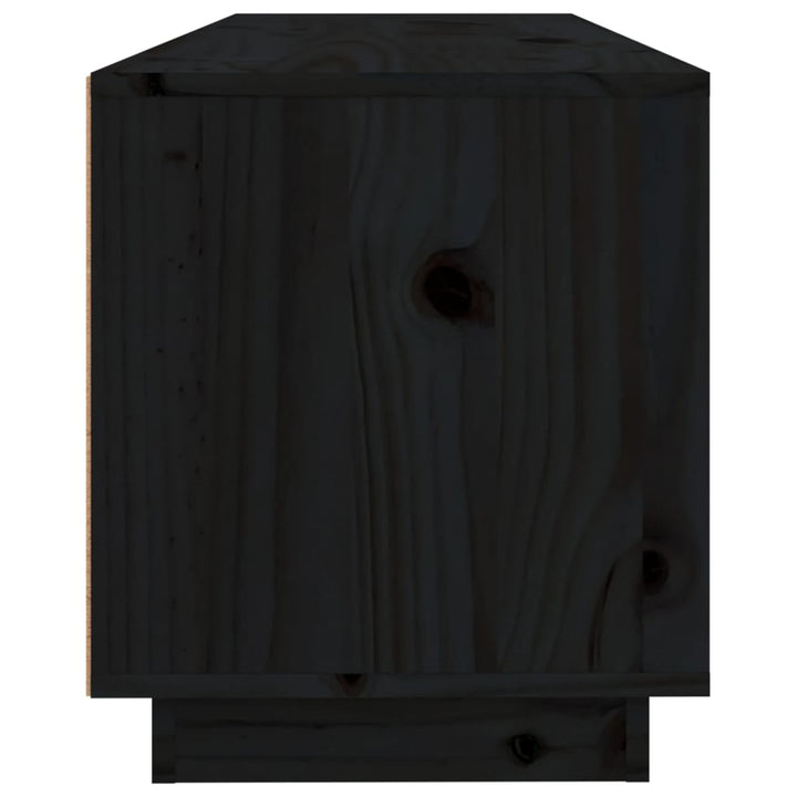 Tv-Bänk 100X34X40 Cm Massiv Furu