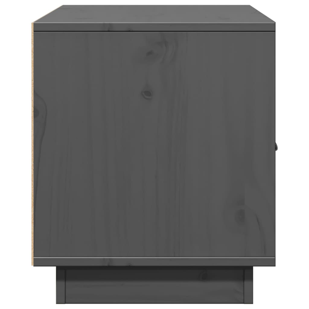 Tv-Bänk 80X34X40 Cm Massiv Furu