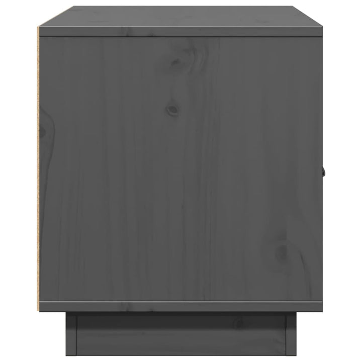 Tv-Bänk 80X34X40 Cm Massiv Furu