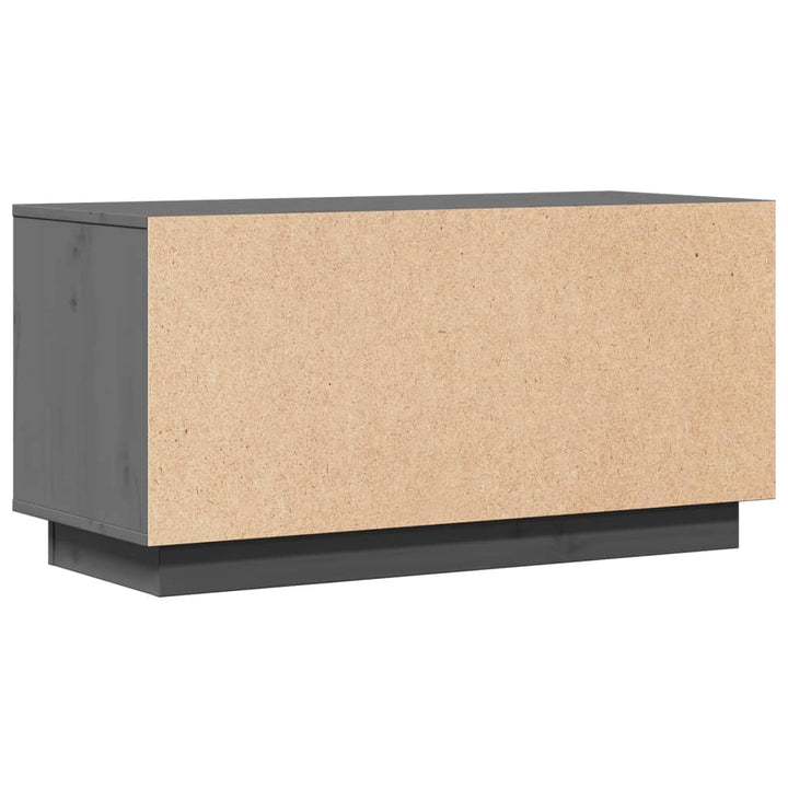 Tv-Bänk 80X34X40 Cm Massiv Furu