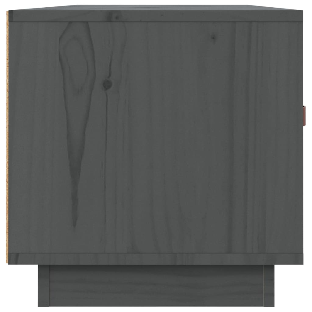 Tv-Bänk 80X34X35 Cm Massiv Furu