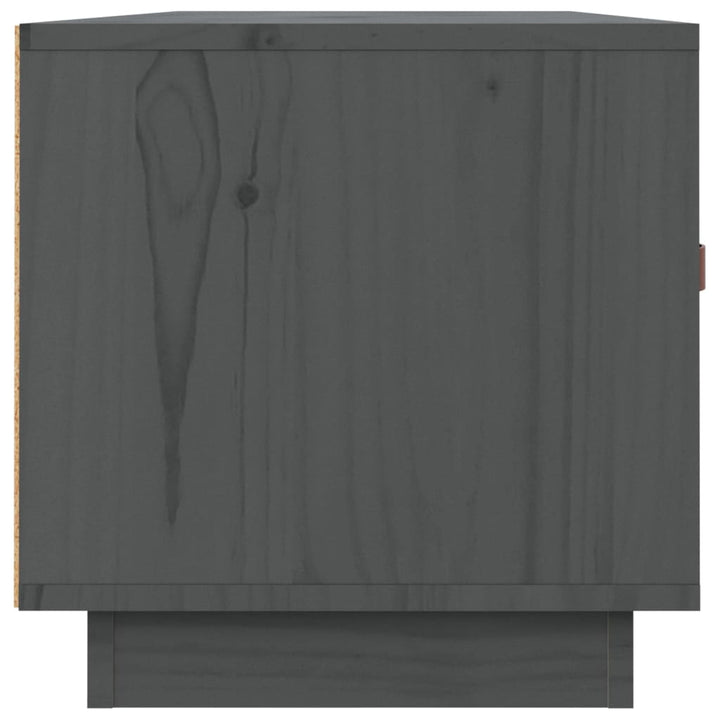 Tv-Bänk 80X34X35 Cm Massiv Furu
