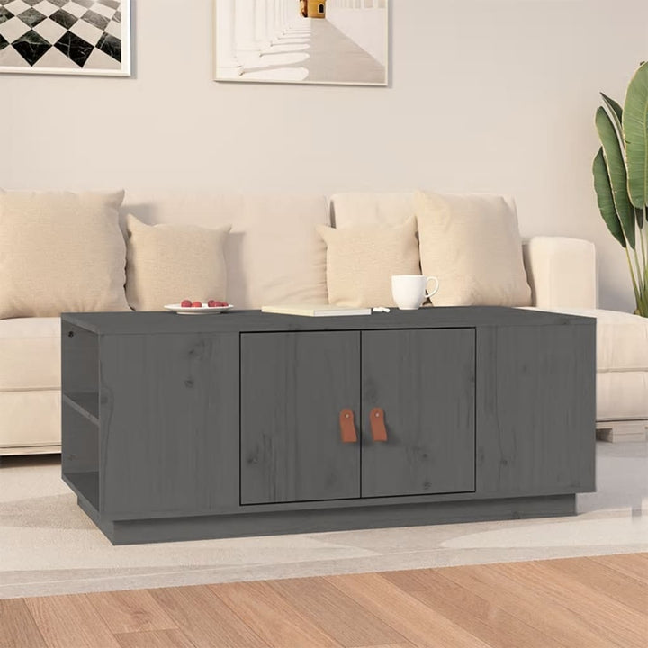Soffbord 100X50X41 Cm Massivt Furu