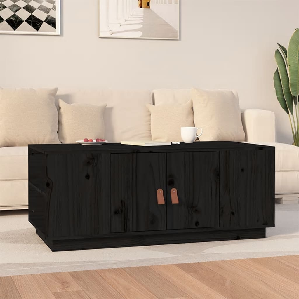 Soffbord 100X50X41 Cm Massivt Furu