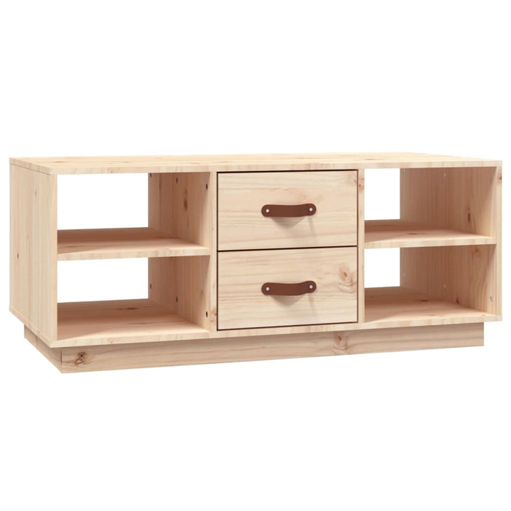 Soffbord 100X50X41 Cm Massivt Furu