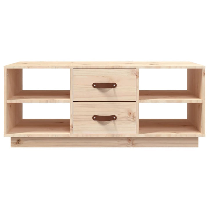 Soffbord 100X50X41 Cm Massivt Furu