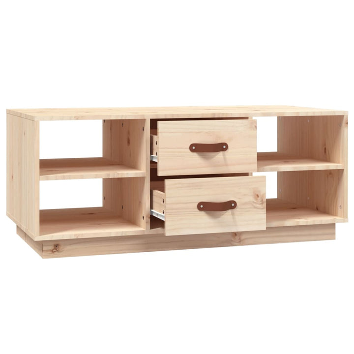 Soffbord 100X50X41 Cm Massivt Furu