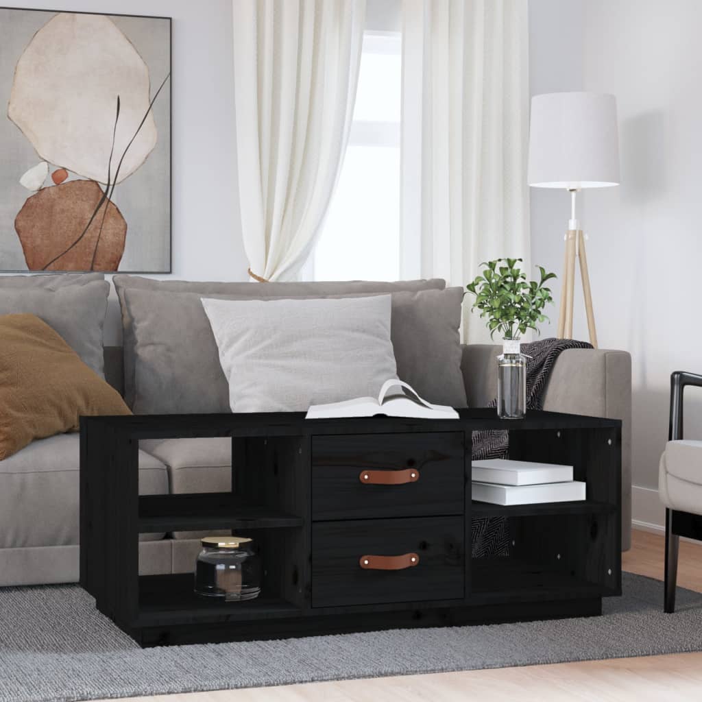 Soffbord 100X50X41 Cm Massivt Furu