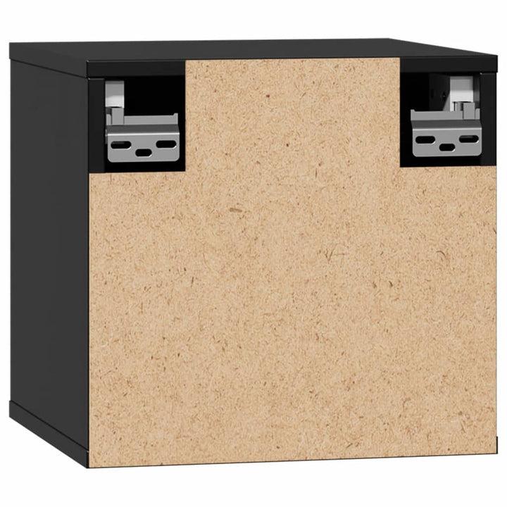Väggskåp 2 St 31,5X30X30 Cm Massiv Furu