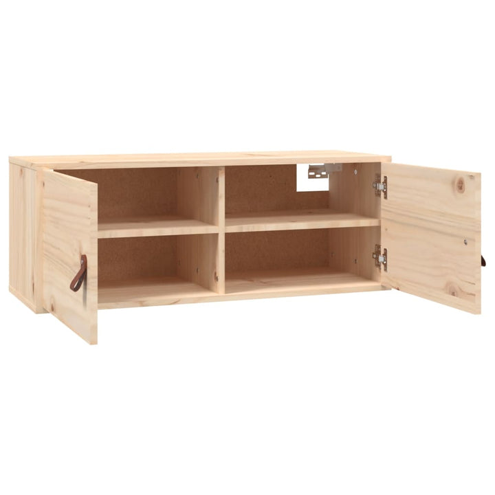 Väggskåp 80X30X30 Cm Massiv Furu