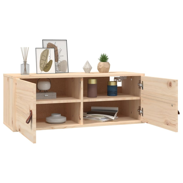 Väggskåp 80X30X30 Cm Massiv Furu