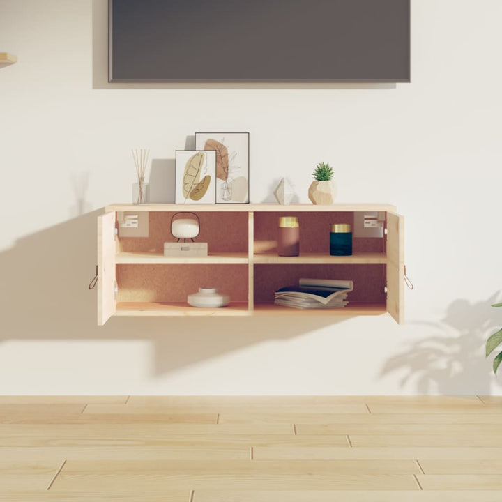 Väggskåp 80X30X30 Cm Massiv Furu