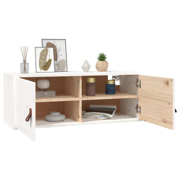 Väggskåp 80X30X30 Cm Massiv Furu