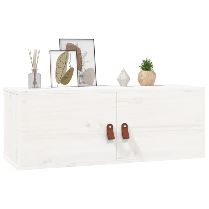 Väggskåp 80X30X30 Cm Massiv Furu