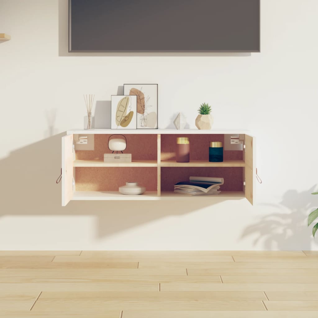Väggskåp 80X30X30 Cm Massiv Furu
