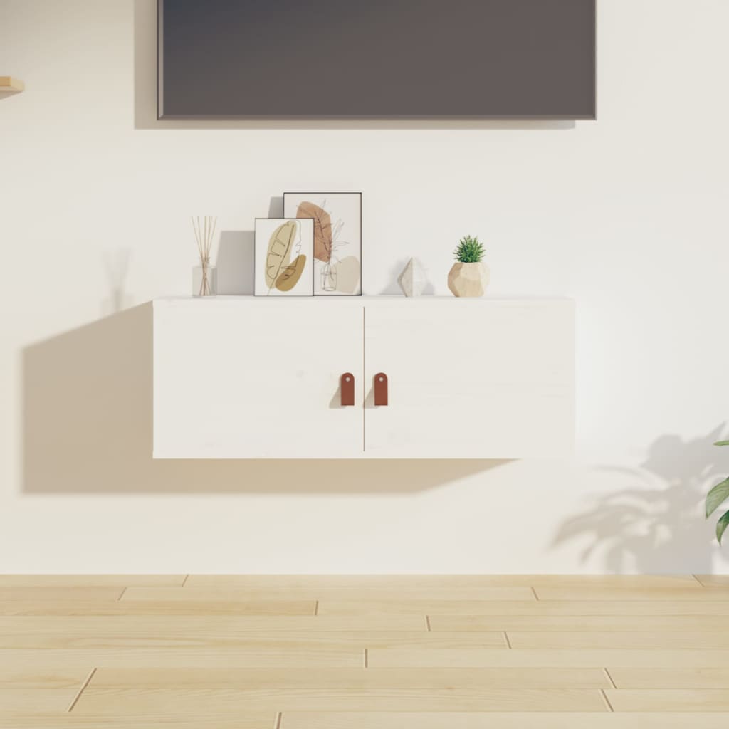 Väggskåp 80X30X30 Cm Massiv Furu