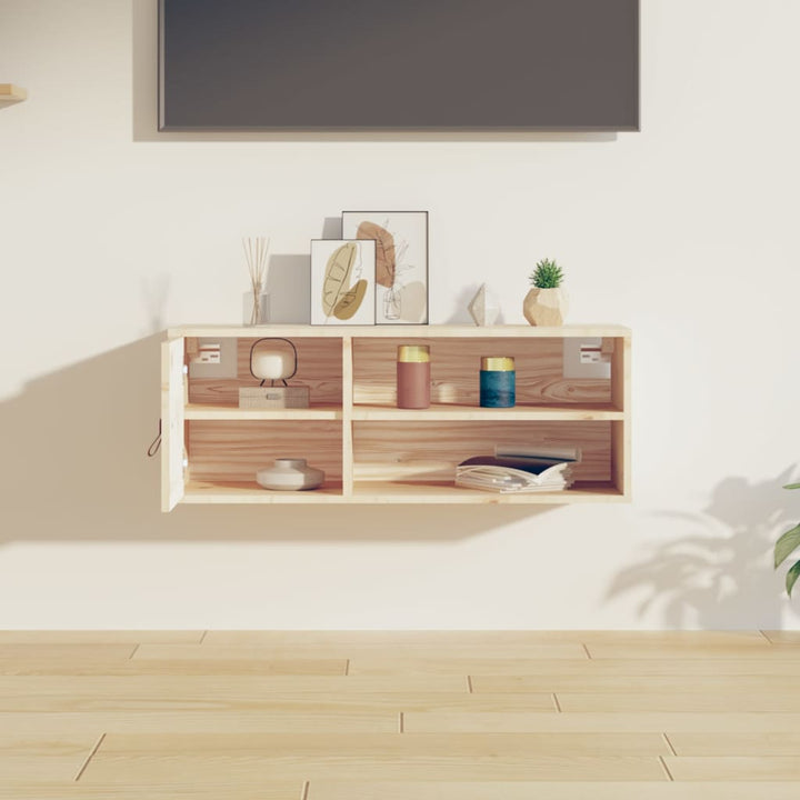 Väggskåp 80X30X30 Cm Massiv Furu