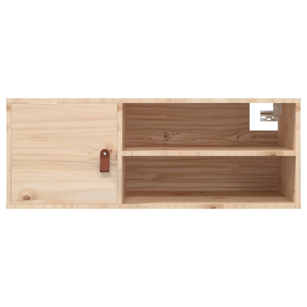 Väggskåp 80X30X30 Cm Massiv Furu