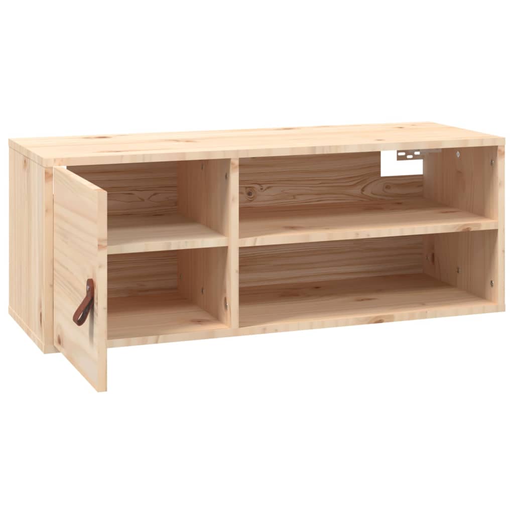 Väggskåp 80X30X30 Cm Massiv Furu