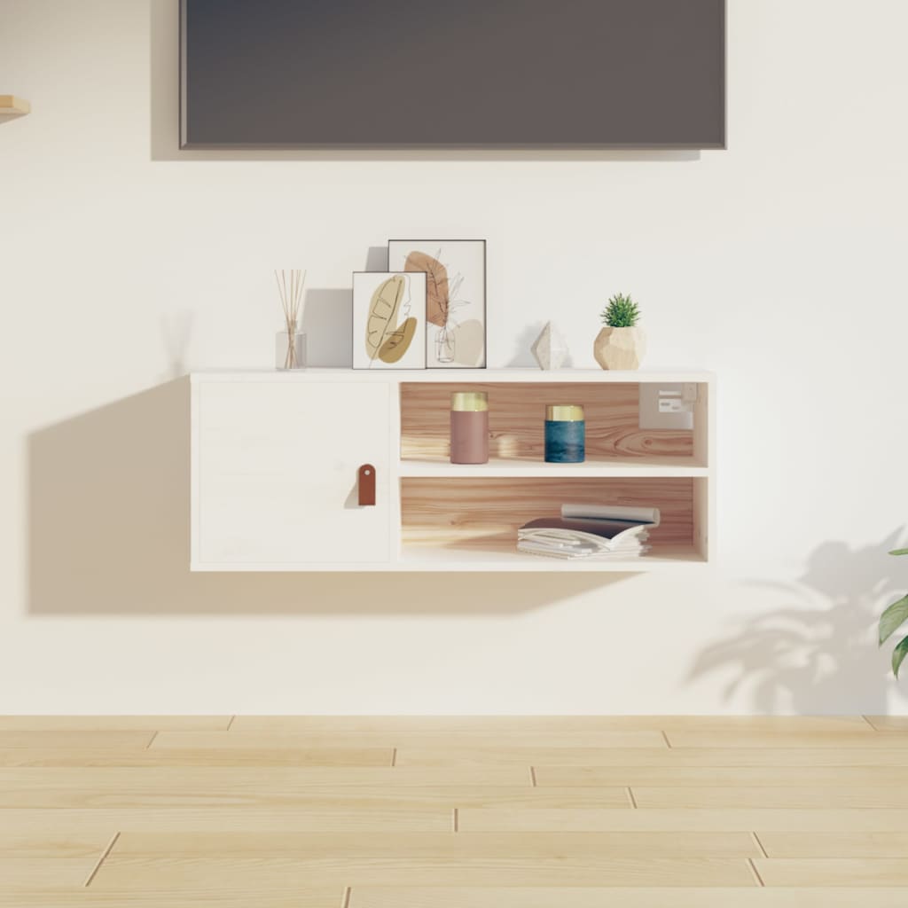 Väggskåp 80X30X30 Cm Massiv Furu