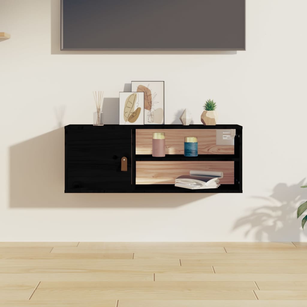 Väggskåp 80X30X30 Cm Massiv Furu