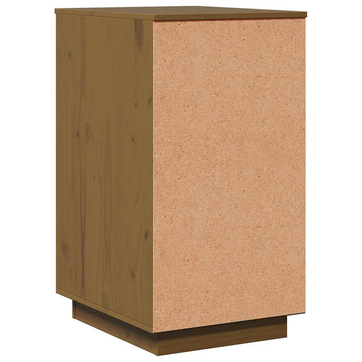 Skrivbordsskåp 40X50X75 Cm Massiv Furu