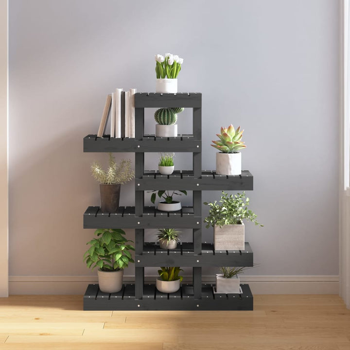 Växtställ 104,5X25X109,5 Cm Massiv Furu