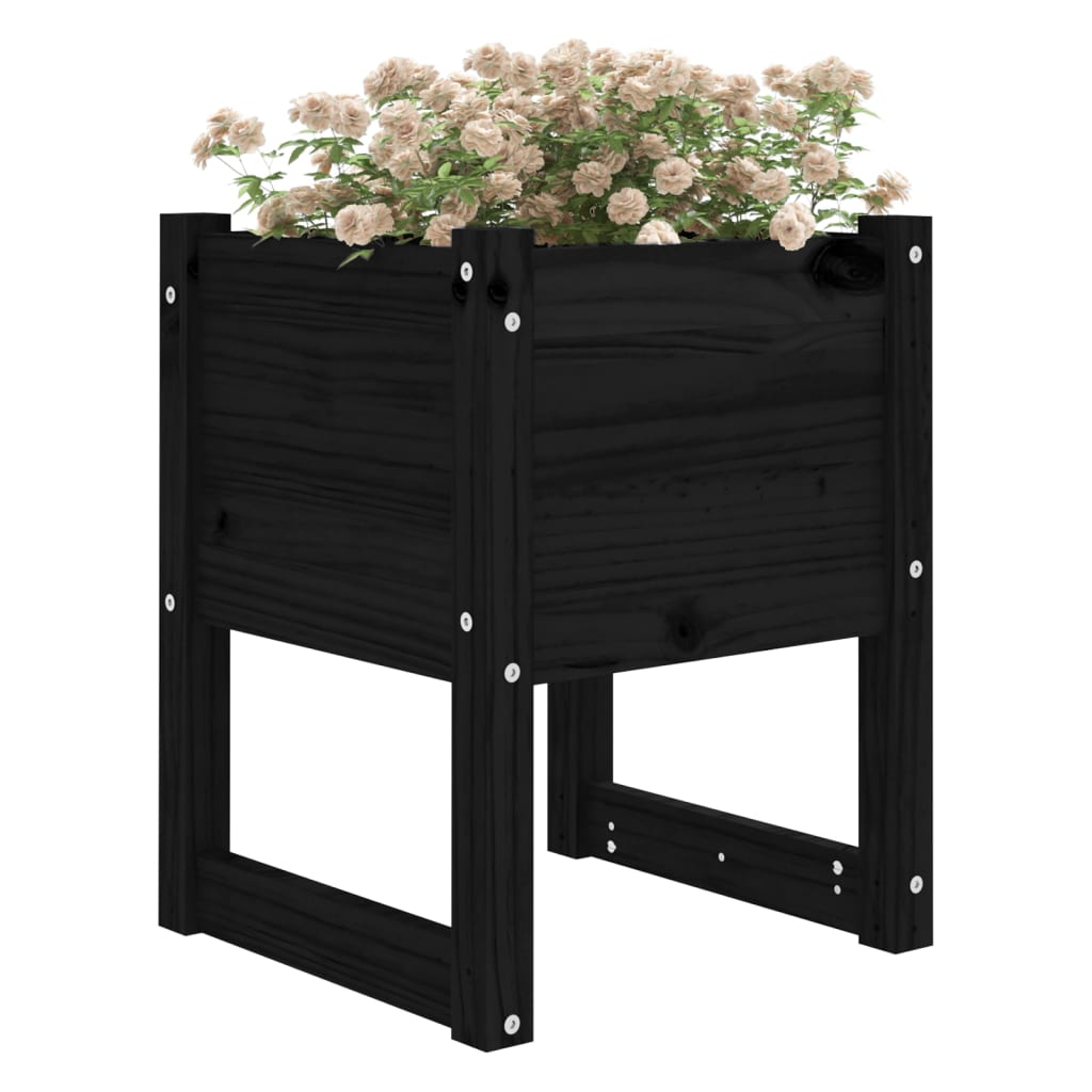 Odlingslådor 2 St 40X40X52,5 Cm Massiv Furu 1