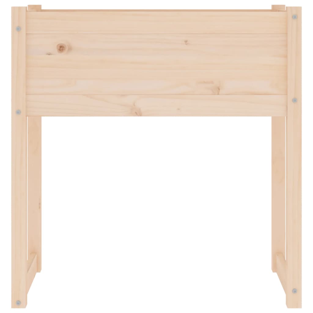 Odlingslåda 78X40X81 Cm Massiv Furu