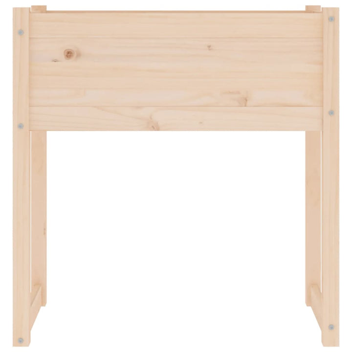 Odlingslåda 78X40X81 Cm Massiv Furu