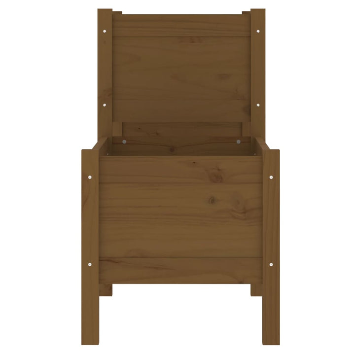 Skrivbord 245,5X44X75 Cm Massiv Furu