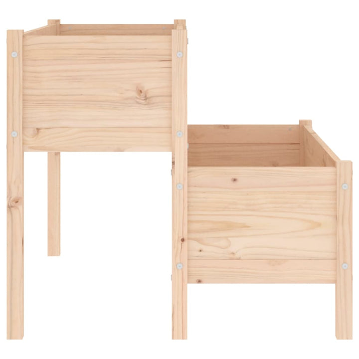 Odlingslåda Massiv Furu