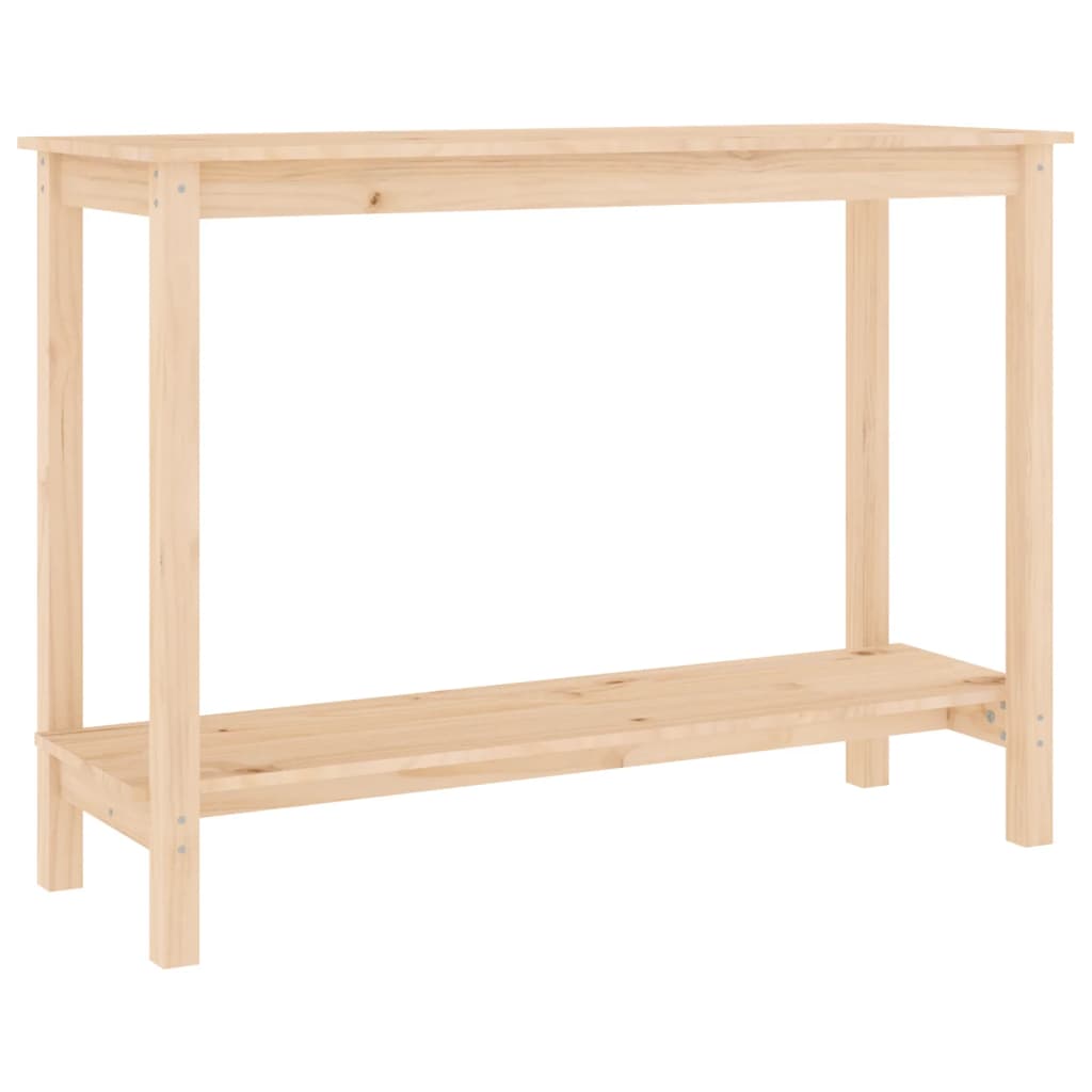 Konsolbord 110X40X80 Cm Massiv Furu