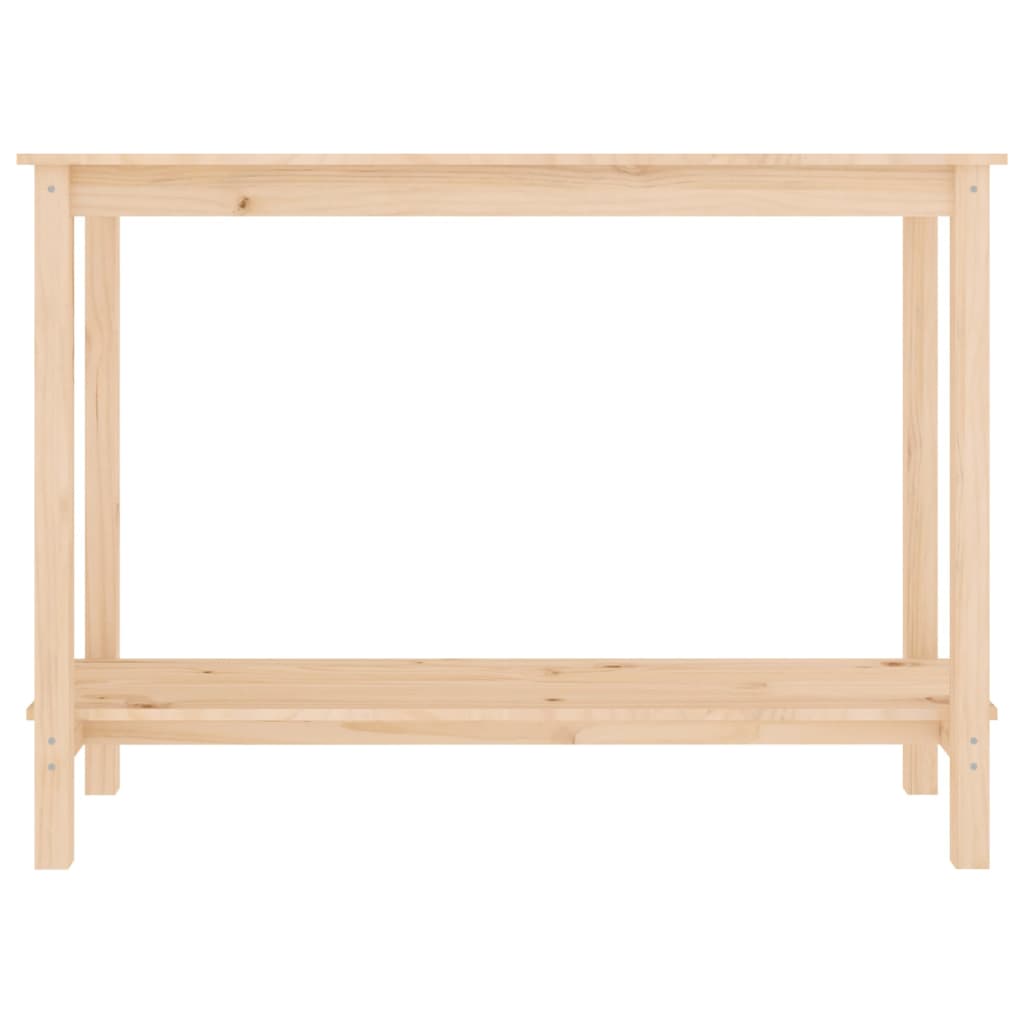 Konsolbord 110X40X80 Cm Massiv Furu