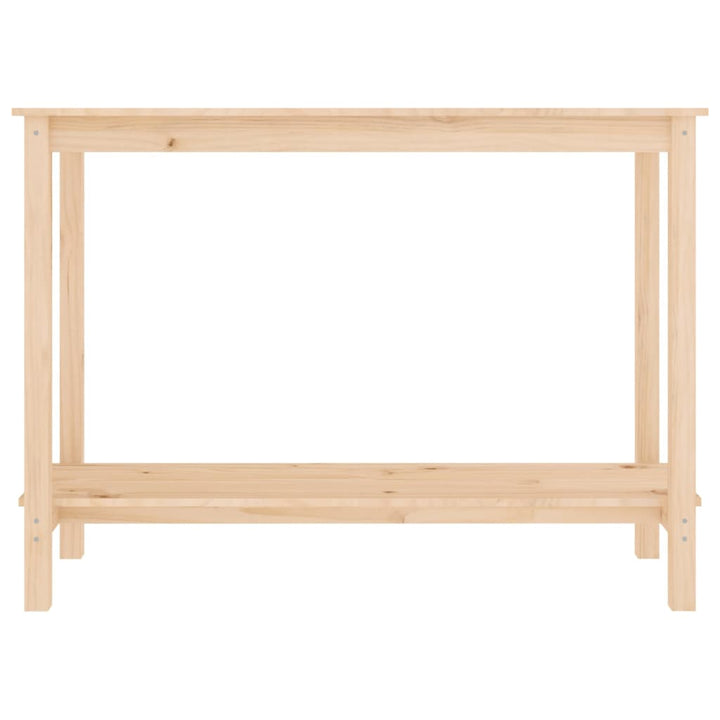 Konsolbord 110X40X80 Cm Massiv Furu