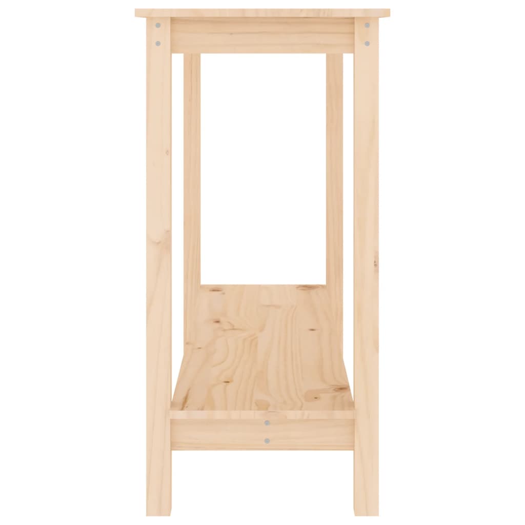 Konsolbord 110X40X80 Cm Massiv Furu