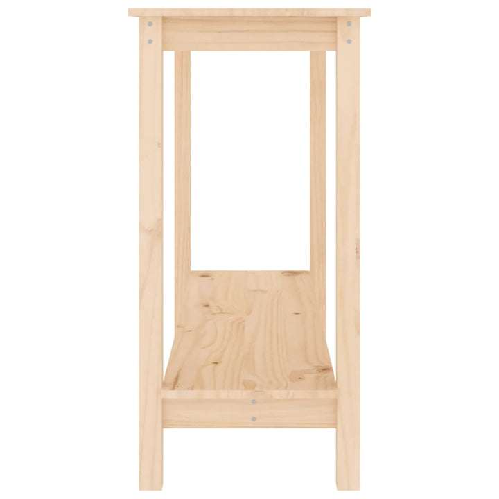 Konsolbord 110X40X80 Cm Massiv Furu