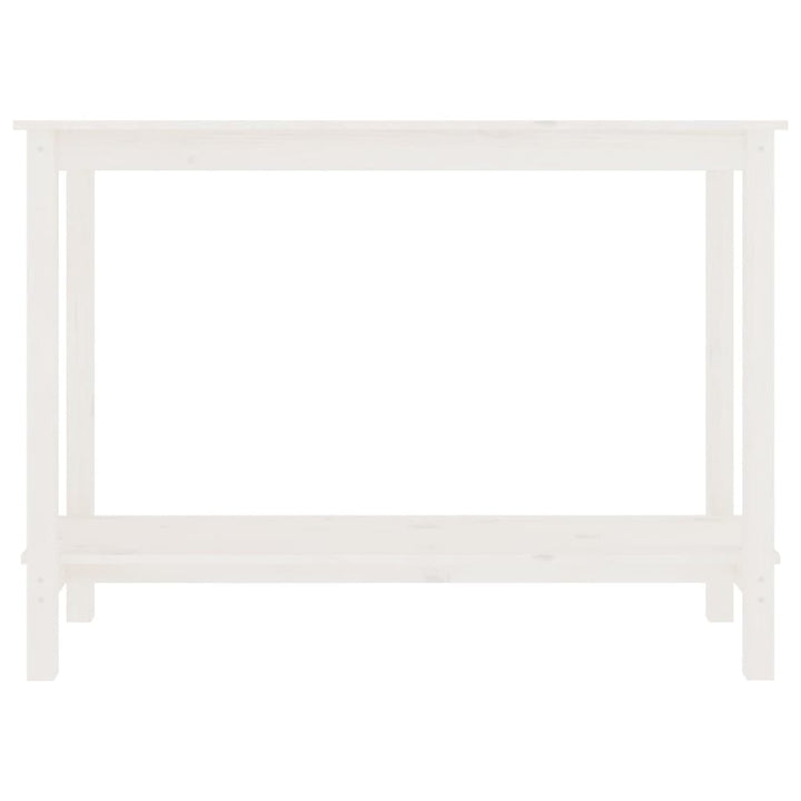 Konsolbord 110X40X80 Cm Massiv Furu