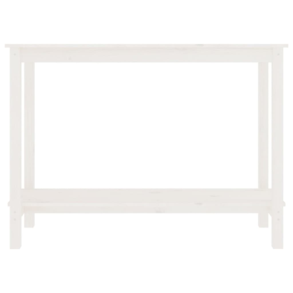 Konsolbord 110X40X80 Cm Massiv Furu