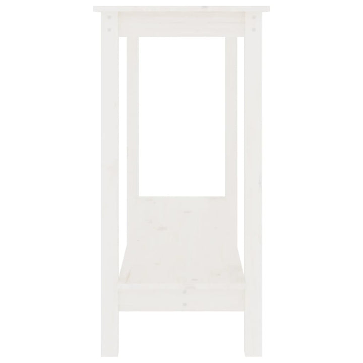 Konsolbord 110X40X80 Cm Massiv Furu