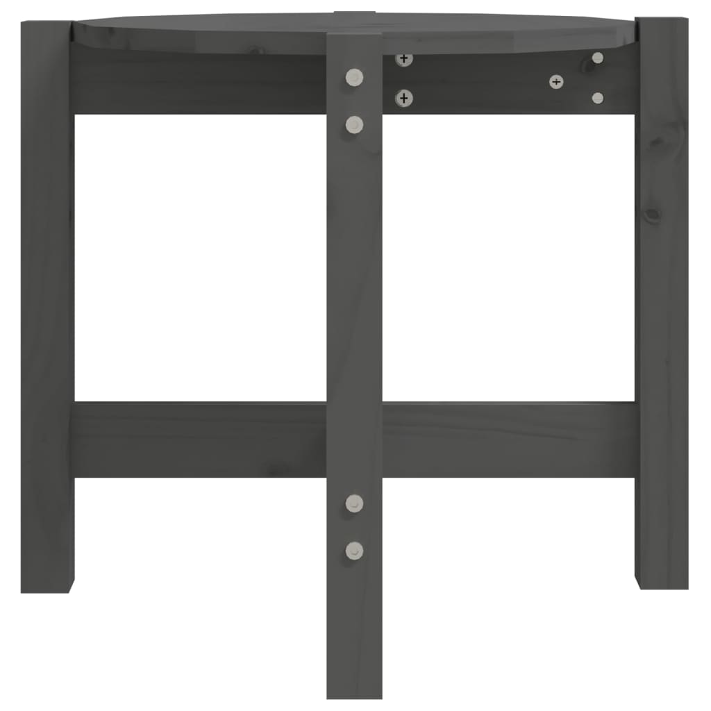 Soffbord Ø 52,5X45 Cm Massivt Furu