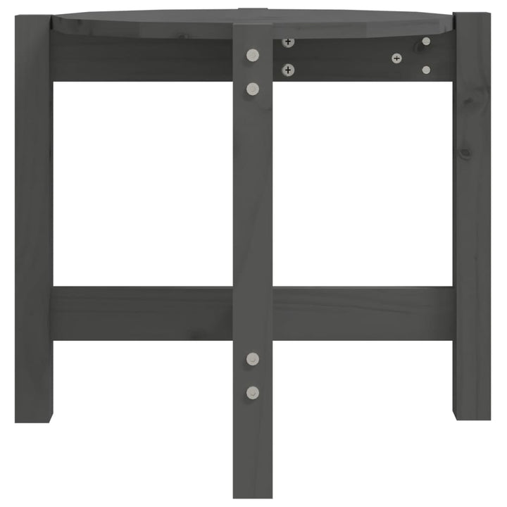 Soffbord Ø 52,5X45 Cm Massivt Furu