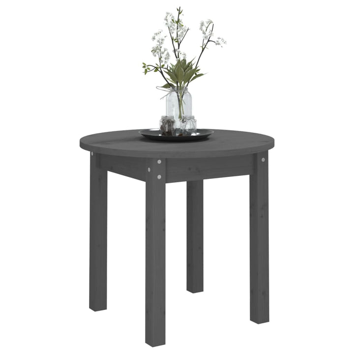 Soffbord Ø 45X40Cm Massivt Furu