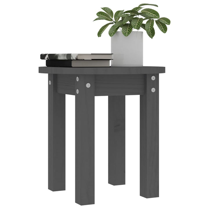 Soffbord Ø 35X35 Cm Massivt Furu