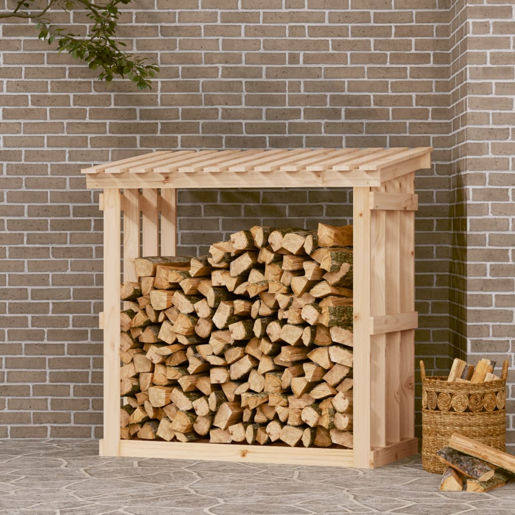 Vedställ 108X64,5X77 Cm Massiv Furu