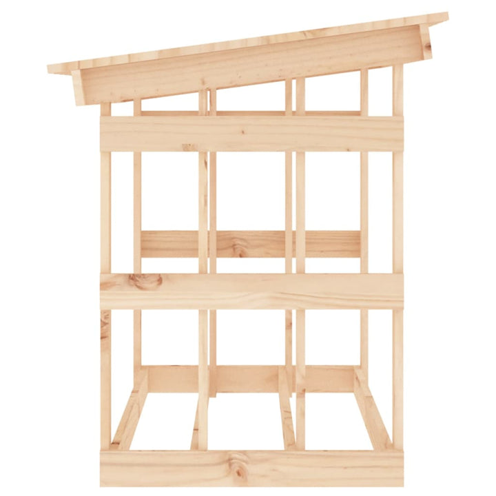 Vedställ 108X64,5X77 Cm Massiv Furu