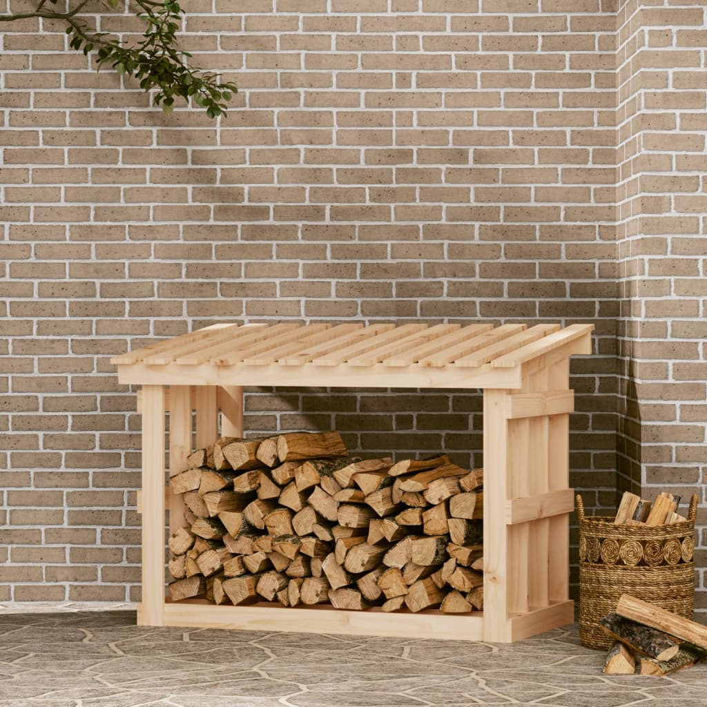Vedställ 108X64,5X77 Cm Massiv Furu