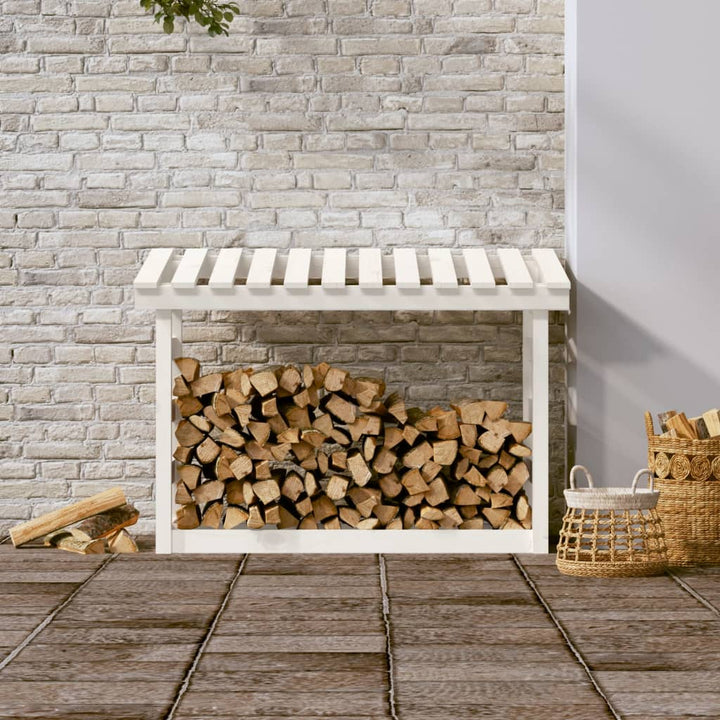 Vedställ 108X64,5X78 Cm Massiv Furu