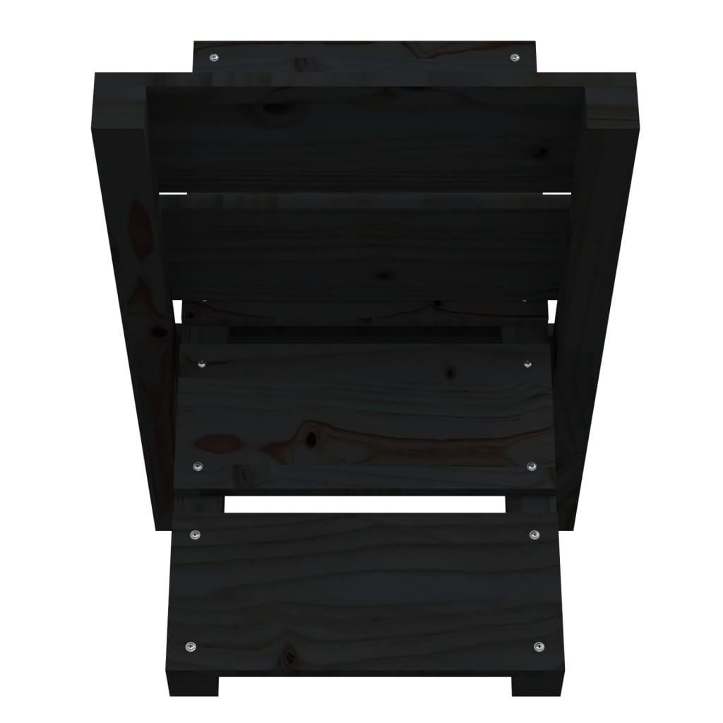 Vedställ 47X39,5X48 Cm Massiv Furu