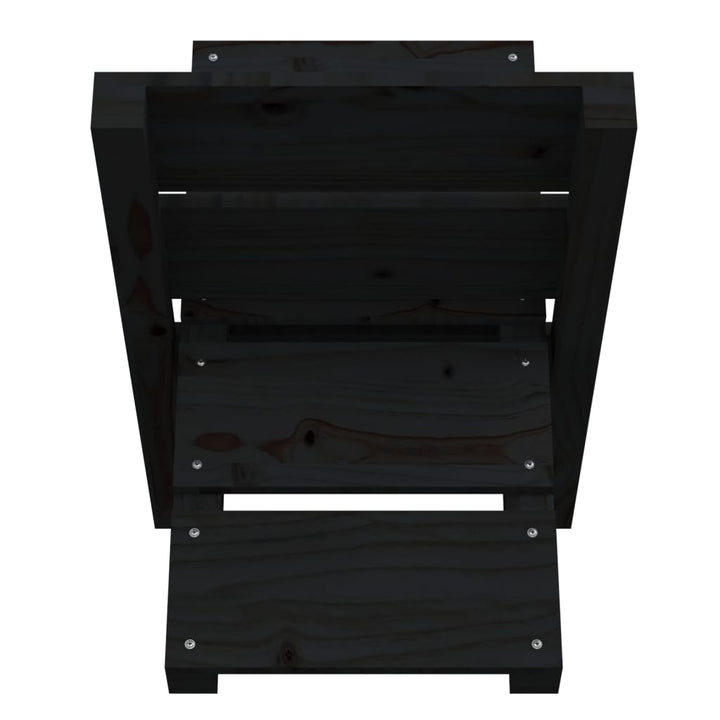 Vedställ 47X39,5X48 Cm Massiv Furu